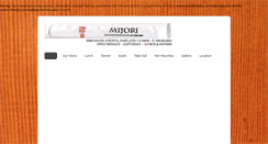 Desktop Screenshot of mijorijapanese.com